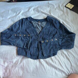 Denim Free People Shirt